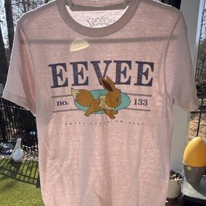 Pokémon Eevee Graphic T-Shirt – Official Nintendo Anime Tee – Unisex Shirt Small